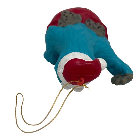 Vintage Sesame Street Cookie Monster Christmas Ornament 4” Xlnt - Picture 4 of 5